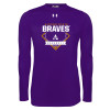 Thumbnail image for  Under Armour Purple Long Sleeve Tech Tee