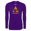 Thumbnail image for  Under Armour Purple Long Sleeve Tech Tee