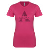 Thumbnail image for  Next Level Womens Fuchsia Boyfriend Tee