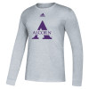 Thumbnail image for  Adidas Medium Grey Heather Fresh Long Sleeve Tee