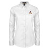 Thumbnail image for  Womens White Twill Button Down Long Sleeve