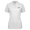Thumbnail image for  Womens Silk Touch White Pique Polo