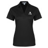 Thumbnail image for  Womens Black Performance Fine Jacquard Polo