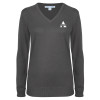 Thumbnail image for  Womens Charcoal Heather VNeck Sweater