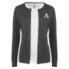 Thumbnail image for  Womens Charcoal Cardigan Sweater