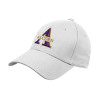 Thumbnail image for  White Structured Adjustable Pro Style Hat