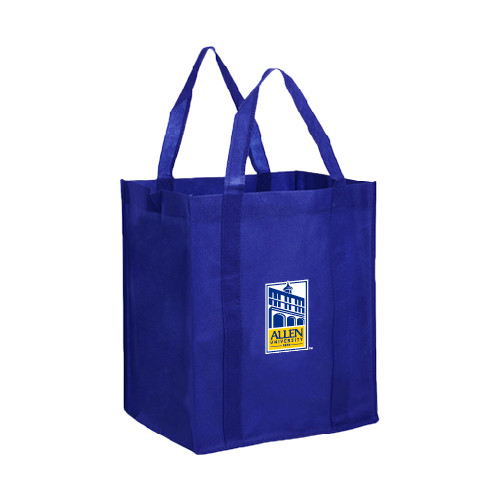  Non Woven Royal Grocery Tote - Edu Mark