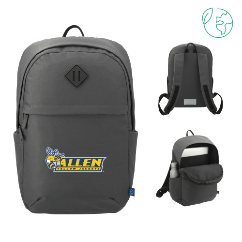  Repreve Charcoal Ocean Commuter Computer Backpack - Official Logo
