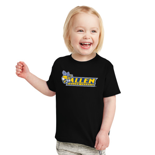  Toddler Black T Shirt - Official Logo
