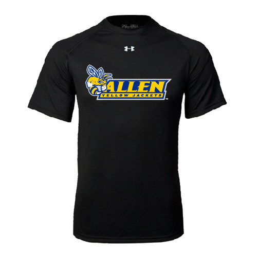  Under Armour Black Tech Tee - Official Logo