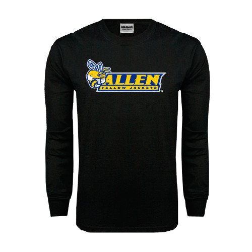  Black Long Sleeve T Shirt - Official Logo