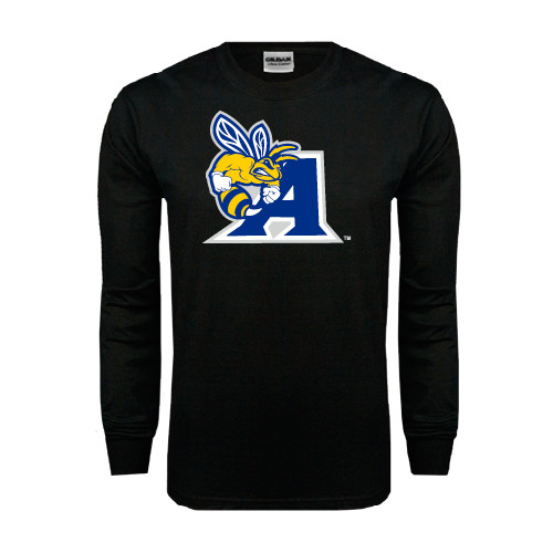  Black Long Sleeve T Shirt - A Logo