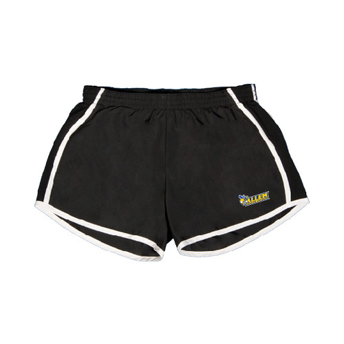  Womens Black/White Team Short - Official Logo