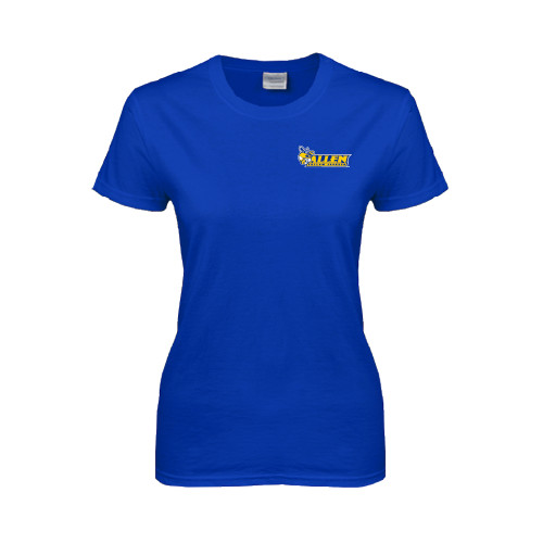  Womens Royal Short Sleeve Tee - Official Logo