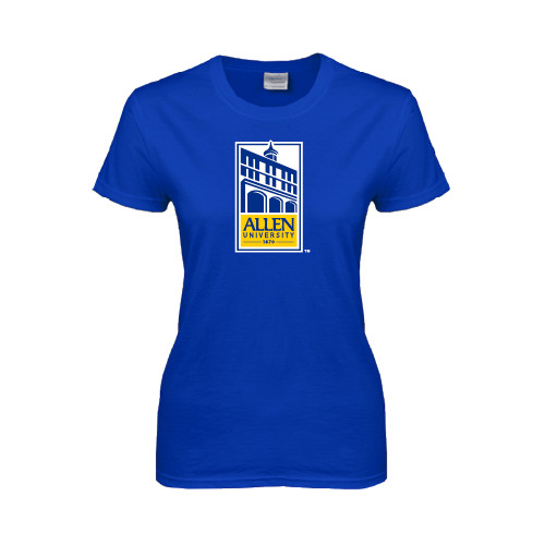  Womens Royal Short Sleeve Tee - Edu Mark