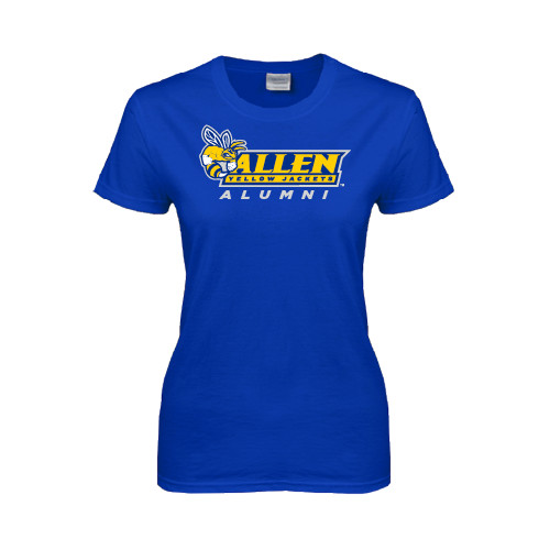  Womens Royal Short Sleeve Tee - Alumni