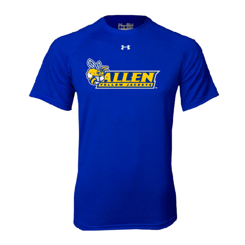  Under Armour Royal Tech Tee - Official Logo