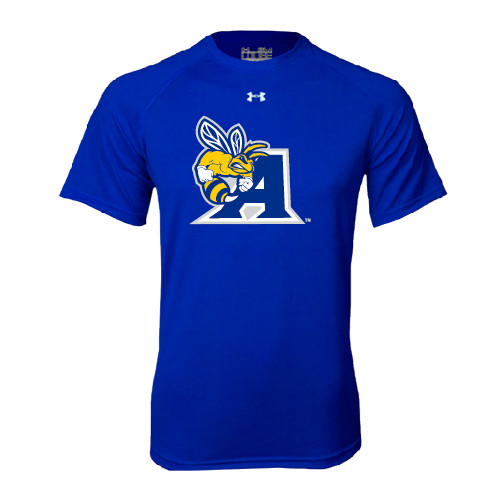  Under Armour Royal Tech Tee - A Logo