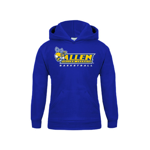  Youth Royal Fleece Hoodie - Basketball