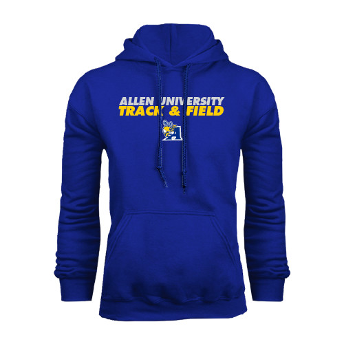  Royal Fleece Hoodie - Stacked words Track