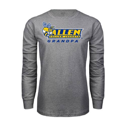 Grey Long Sleeve T Shirt - Grandpa