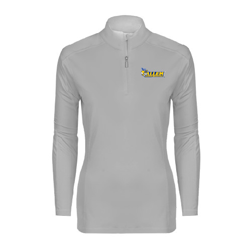  Syntrel Womens Platinum Interlock 1/4 Zip - Official Logo