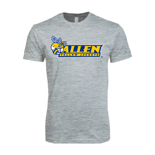 Next Level Heather Grey SoftStyle T Shirt - Official Logo