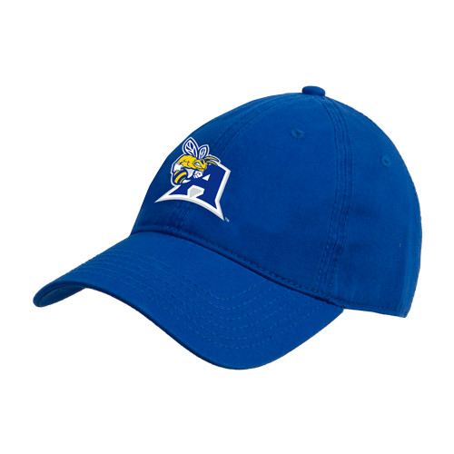  Royal Unstructured Adjustable Low Profile Hat - A Logo