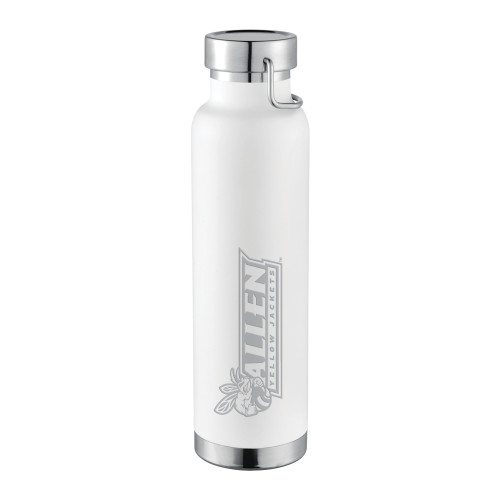  Thor Copper Vacuum Insulated White Bottle 22oz - Official Logo Engraved