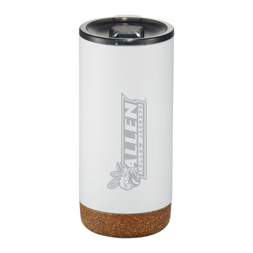  Valhalla Vacuum Insulated White Tumbler 16oz - Official Logo Engraved