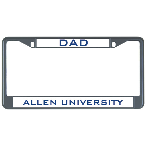  Dad Metal License Plate Frame in Black - Dad
