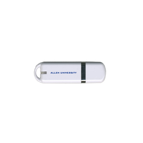  USB White Pen Drive 4G - Allen Word Mark
