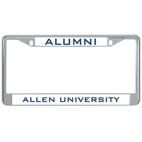  Alumni Metal License Plate Frame in Chrome - Alumni