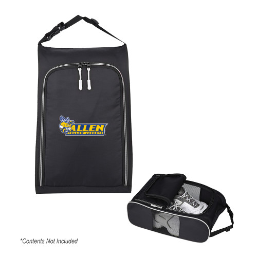 Crosstown Side Mesh Black Shoe Bag - Official Logo