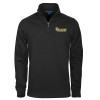 Thumbnail image for  Black Slub Fleece 1/4 Zip Pullover