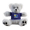 Thumbnail image for  Plush Big Paw 8 1/2 inch White Bear w/Royal Shirt