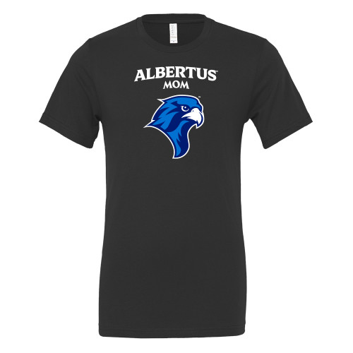  Bella + Canvas Black Jersey Cotton T Shirt - Albertus Magnus Mom