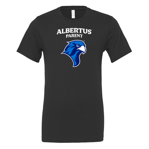  Bella + Canvas Black Jersey Cotton T Shirt - Albertus Magnus Parent