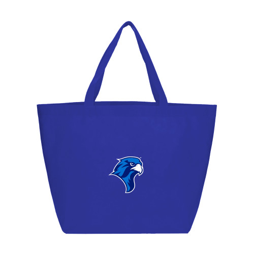  Yaya Non Woven Royal Shopper Tote - Albertus Magnus Falcon Head