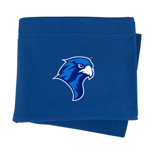  Royal Sweatshirt Blanket - Albertus Magnus Falcon Head