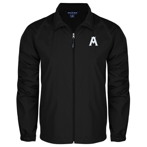  Black Full Zip Wind Jacket - Albertus Magnus A