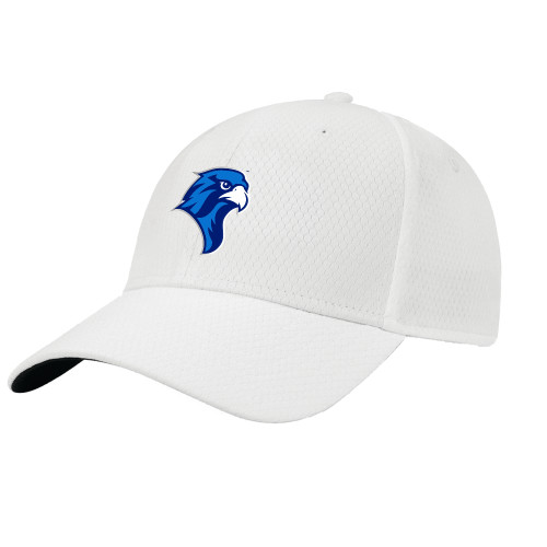  Callaway Performance White Front Crest Hat - Albertus Magnus Falcon Head
