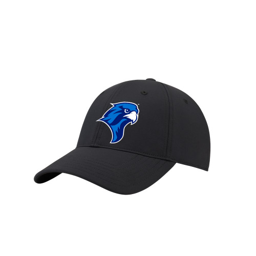  Callaway Performance Black Front Crest Hat - Albertus Magnus Falcon Head