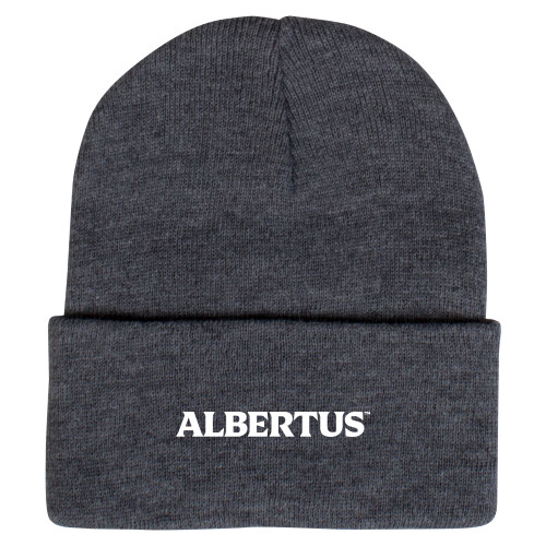 Main Image for  Grey Knit Beanie w/Cuff