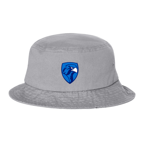 Sportsman Grey Bucket Hat - Albertus Magnus Falcon Shield