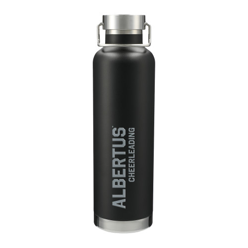  Thor Copper Vacuum Insulated Black Bottle 32oz - Albertus Magnus Cheerleading Engraved