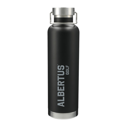  Thor Copper Vacuum Insulated Black Bottle 32oz - Albertus Magnus Golf Engraved
