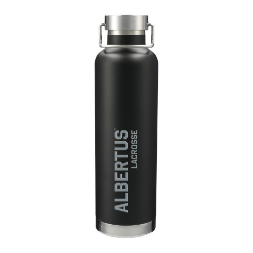  Thor Copper Vacuum Insulated Black Bottle 32oz - Albertus Magnus Lacrosse Engraved