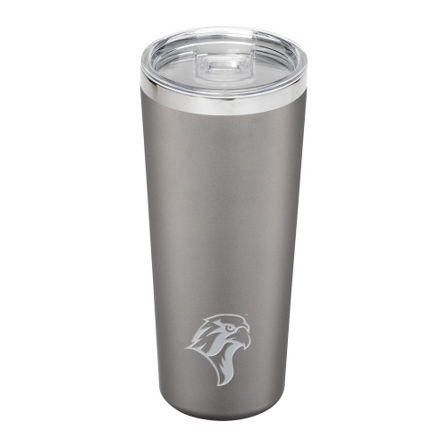  Thor Vacuum Insulated Grey Tumbler 22oz - Albertus Magnus Falcon Head Engraved