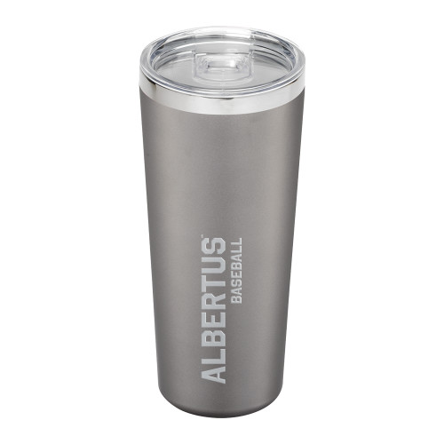  Thor Vacuum Insulated Grey Tumbler 22oz - Albertus Magnus Baseball Engraved
